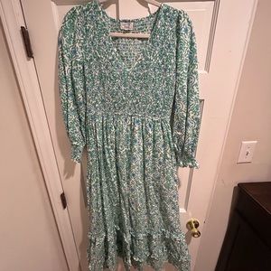 Pink City Prints maxi Dress